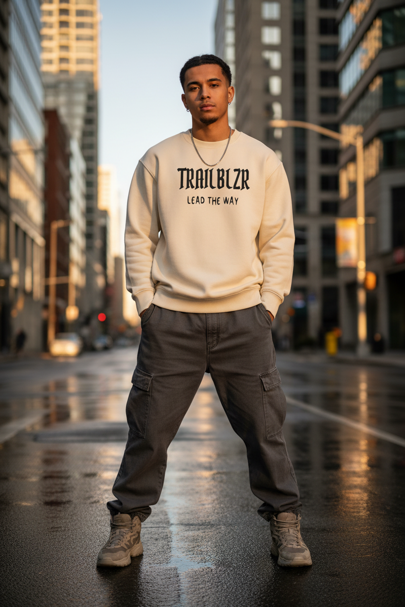 Crewneck Full Body Shot